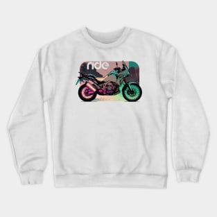 Ride africa twin adventure sports cyber Crewneck Sweatshirt